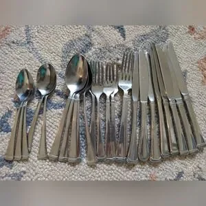 Stainless Steel Flatware Set 26 READ