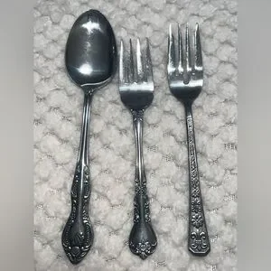 Stainless Steel Silverware Flatware Made in Korea Dinner Spoons/Dinner Fork