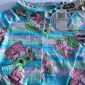 Star Wars Baby Yoda 2pc Pajama Set 2T New
