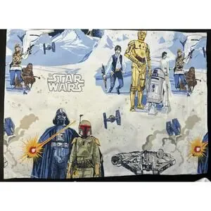Star Wars Empire Strikes Back Twin Duvet Cover Pottery Barn Kids & Pillowcase