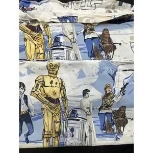 Star Wars Empire Strikes Back Twin Duvet Cover Pottery Barn Kids & Pillowcase