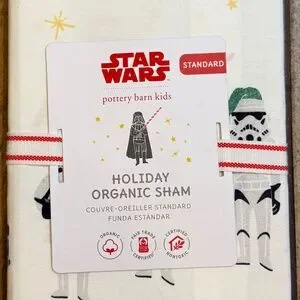 Star Wars Holiday Organic Sham