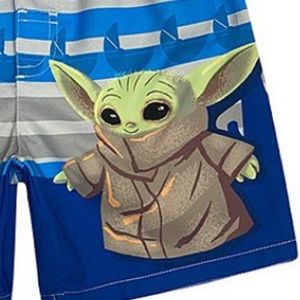 Star Wars Mandalorian The Child Boys Swim Trunks