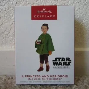 Star Wars Obi-Wan Kenobi A Princess And Her Droid 2023 Hallmark Ornament