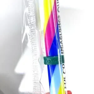 Starbucks 2024 Limited Edition Rainbow Reusable Straws Set Of 2 Pride Cold Drink