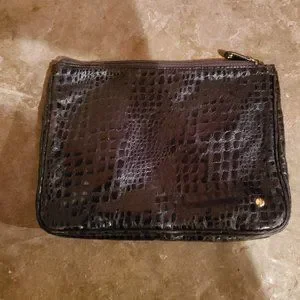 Stephanie Johnson Faux Alligator Clutch