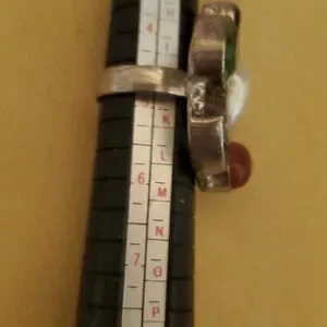 Sterling Gemstone Ring 5‎