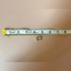 ✨ Sterling Silver Libra Zodiac Charm Bracelet – 925 Indonesia ♎