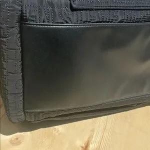 Steve Madden Black And Gold Men's /womens Duffle Bag