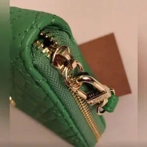 Steve Madden Green And Black Wallet