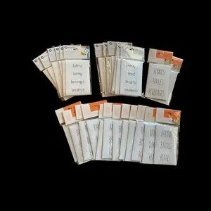 Storage Labels For Pantry Fridge Freezer 29 PACKS=1 116 Labels Brand New