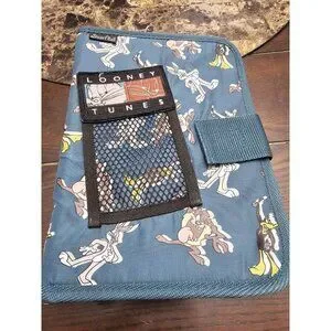 Stuart Hall Looney Tunes Vintage Binder Folder Office