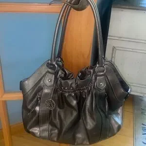 Style & Company Sassy II Gunmetal Hobo Bag