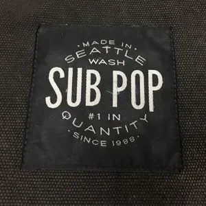 SUB POP RECORDS Vintage Messenger Bag Rothco Seattle Wash