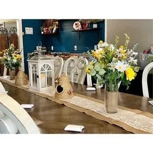 Sunflower Daisy Eucalyptus Floral Arrangement Baby Wedding Birthday Family Reuni