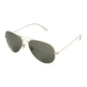 Sunsentials By Foster Grant Women's Aviator Sunglasses Gold