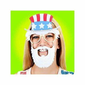Sunstache Uncle Sam Moustache Sunglasses Sun Stach