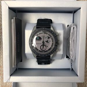 Swatch Dark Gray Chronograph Watch