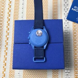 Swatch X Omega Mission To The Super Blue Moonphase Watch Velcro Band