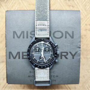 Swatch X Omega MoonSwatch Mission Mercury (New Unworn Full Set)