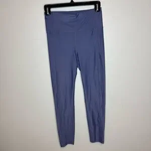 Sweaty Betty High Shine High Waist 7/8 Leggings In Crown Blue