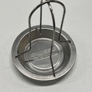 SWISS GRILL BARBECUE BEER CAN CHICKEN ROASTER STAND BBQ New - No Box
