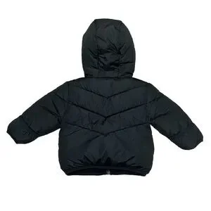 Swiss Tech Toddler Heavyweight Puffer Jacket Size 12M Black Unisex Quilted