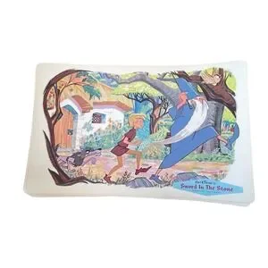 Sword And The Stone Walt Disney Placemat 1960 Children 11" X 17.5"