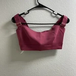 T). FREE PEOPLE SPORT BRAS Mauve Size Medium