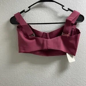 T). FREE PEOPLE SPORT BRAS Mauve Size Medium