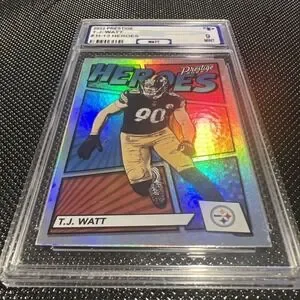 T J WATT HEROES PPG 9 2022 PRESTIGE Silver 