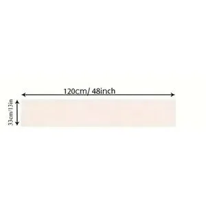 Table Runner Fall Gray White 13x48 Inch