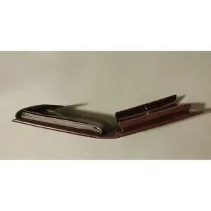 Talon Count Tri-Fold Wallet Brown Cowhide Leather Vintage Made In America