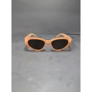 Taylor Cateye Sunglasses Glamour Cat Eye‎ Shades Tan Beige Fashion Eyewear