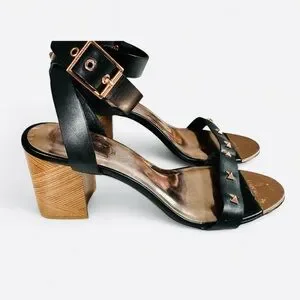 Ted Baker Biah Sandals Heels Block Heel Bows Feminine Lovecore Dainty Date Night