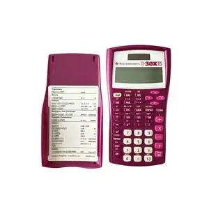 Texas‎ Instruments TI-30X IIS Scientific Calculator Pink with Cover Works