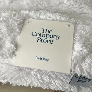 The Company Store Legends White 40 In. X 24 In. Cotton Bath Rug
