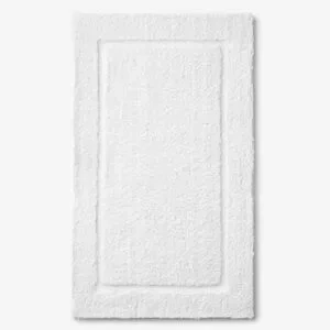 The Company Store Legends White 40 in. x 24 in. Cotton Bath Rug