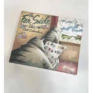 The Far Side Off-The-Wall 2025 Calendar Gary Larson Cat Dog Humor