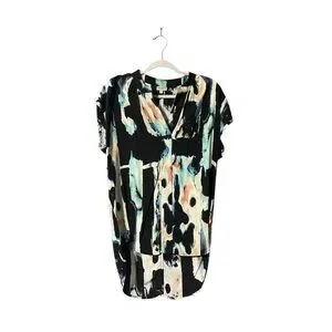 The Odells Watercolor Tunic Top