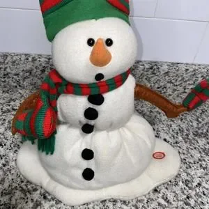 The Original #1 Hallmark Pals Singing Snowman Frosty Motion Sound Tested Works