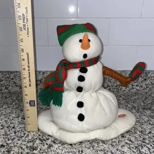 The Original #1 Hallmark Pals Singing Snowman Frosty Motion Sound Tested Works