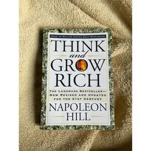 Think and Grow Rich by Napoleon Hill Landmark Bestseller Motivation Book