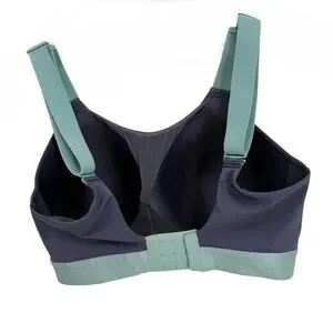 Third Love Kinetic Sports Bra Purple Blue Size 34F Wireless Adjustable
