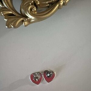 Tiffany & Co. Sterling Silver Heart Studs