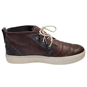 Timberland Brown Amherst Chukka Full Grain Leather Lace Up Boot Mens Size 7