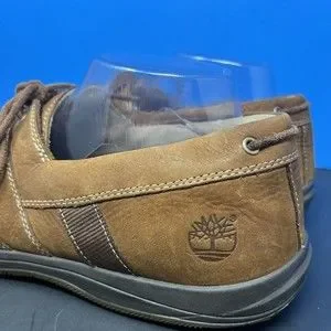 Timberland Earthkeepers Cupsole 3 Eye Brown‎ Leather Men's 11.5 Boat Shoes 72565