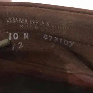 Timberland Loafers Boat Shoes Leather Brown 10N Casual Classic Preppy Outdoors