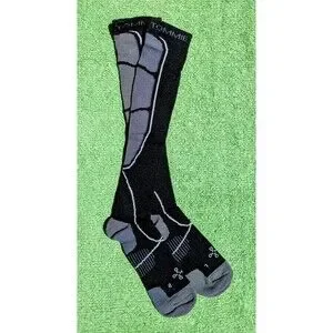 Tommie Copper OSFM Anti-Fatigue Unisex Long Calf Compression 1-Pair NOP Socks