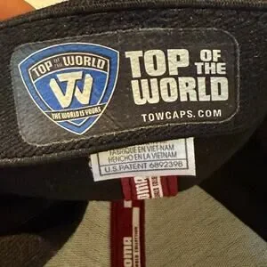 Top Of The World Oklahoma Cap Size One Fit Size All